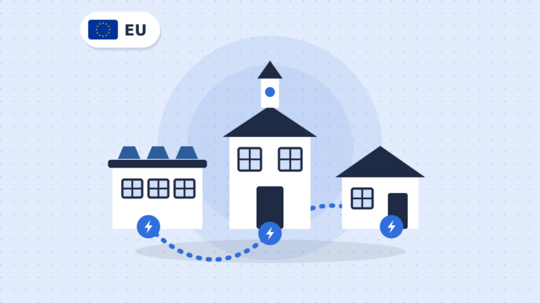 Ilustrace: Sdílení elektřiny a komunitní energetika (EU)